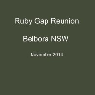Title Ruby Gap Reunion